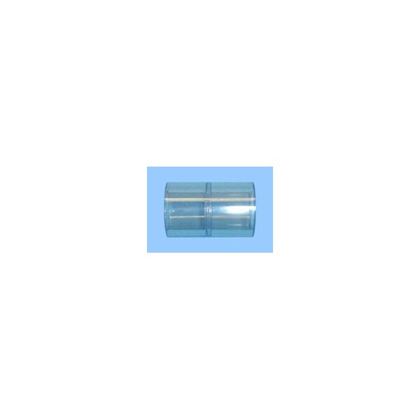 Professional Plastics Clear PVC Schedule 40 Coupling - SLXSL, 429-002L - 1/4 Inch (20 Pcs) FITPVCCLCOUP.250S40429002L-20 - main